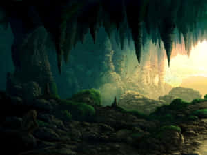 Primordial Cave Wallpaper