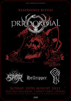 Primordial On Resurgence Ritual Show Wallpaper