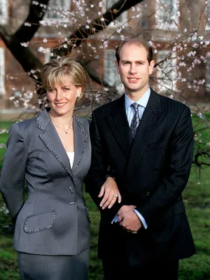 Prince Edward And Beautiful Wife Wallpaper