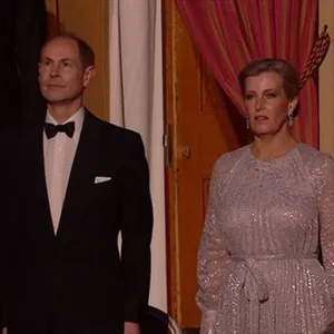 Prince Edward Listening To National Anthem Wallpaper