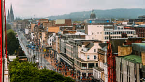 Princes Street Edinburgh Scotland Wallpaper