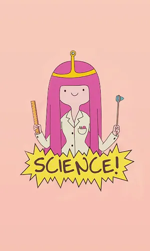 Princess Bubblegum Science Wallpaper