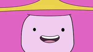 Princess Bubblegum Smiley Face Wallpaper