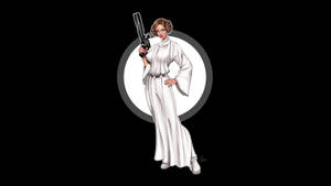 Princess Leia Art 3840 X 2160 Star Wars Wallpaper