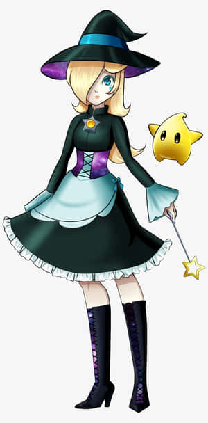Princess Rosalina Striking A Confident Pose Wallpaper