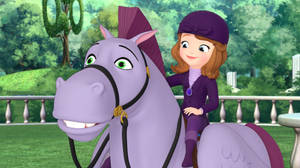 Princess Sofia Horseback Riding Wallpaper