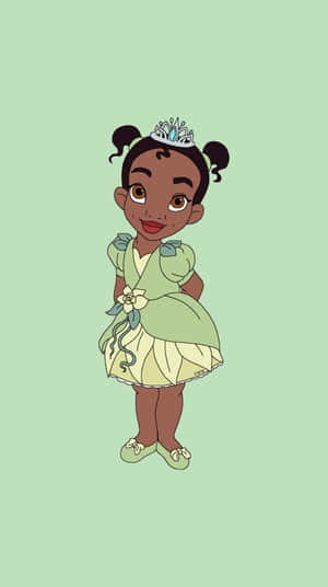 Princess Tiana As Child Poster Wallpaper