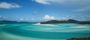 Pristine Australia Beach At Sunset Wallpaper