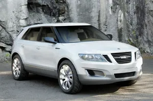 Pristine Saab 9-4x Luxury Suv Wallpaper