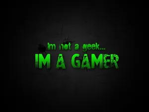 Pro Gamer In Action Wallpaper