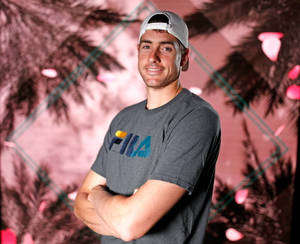 Pro Tennis Player John Isner Portrait Wallpaper