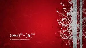 Product Red And Dell Hd Art Wallpaper