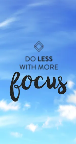 Productive Motivational Quote Wallpaper