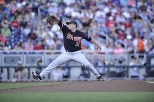 Professional Baseball Pitcher Matthew Boyd In Action Wallpaper