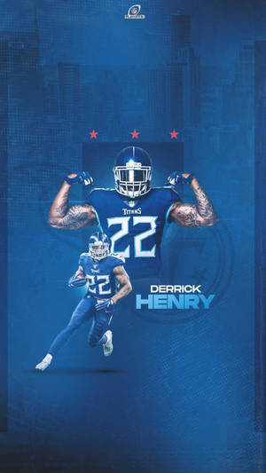 Professional Football Player Derrick Henry Wallpaper