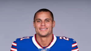 Professional Football Player Portrait Wallpaper