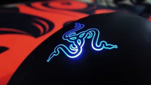 Professional Gaming Mouse With Rgb Lighting Wallpaper