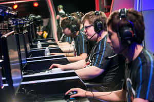 Professional Gaming Tournaments Attract Competitors From Around The World Wallpaper