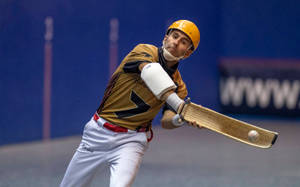 Professional Jai Alai Action Shot Wallpaper