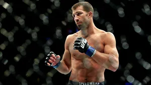 Professional Mma Player Luke Rockhold 2015 Middleweight Event Wallpaper