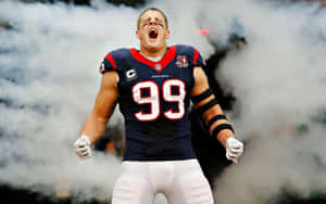 Professional Nfl Football Player Jj Watt Wallpaper