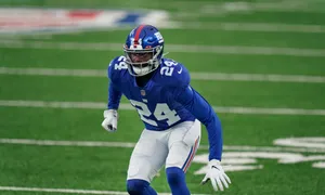 Professional Nfl Player James Bradberry Takes The Field Wallpaper