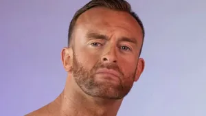 Professional Wrestler Portrait Wallpaper