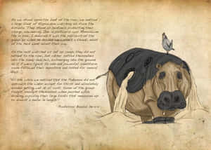 Professor Baobab's Diary Entry About Hippowdon Wallpaper