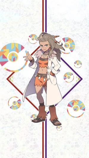 Professor Sada Pokemon Pfp Wallpaper