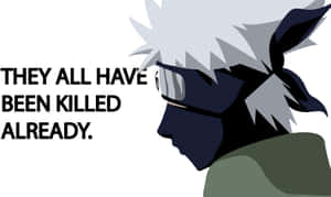 Profound Wisdom Of Kakashi Hatake Wallpaper