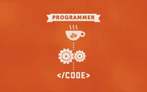 Programmer Coffee Code Graphic Wallpaper