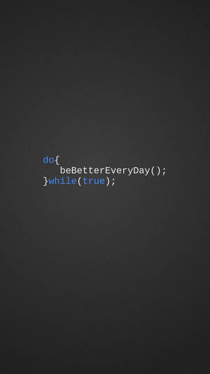 Programming Iphone Do Better Everyday Wallpaper