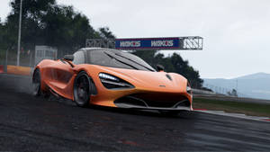 Project Cars 2 Orange Mclaren Wallpaper