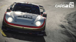 Project Cars 2 White Porsche Wallpaper