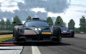 Project Cars 4k Black Carbon Pagani Wallpaper