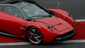 Project Cars 4k Red Pagani Huayra Wallpaper