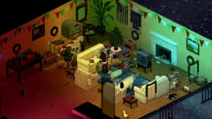 Project Zomboid Holiday Survival Wallpaper