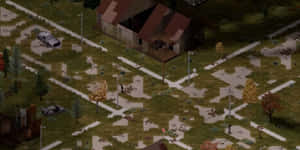 Project Zomboid Suburban Exploration Wallpaper