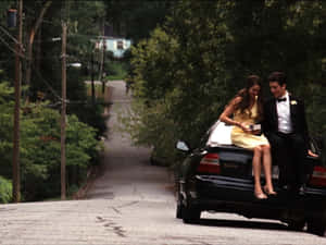 Prom Night Car Scene The Spectacular Now Wallpaper