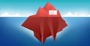 Proper Iceberg Art Wallpaper