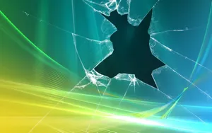 Proper Windows Broken Screen Wallpaper