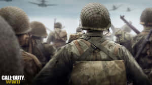 Protagonists Of Call Of Duty In Action Wallpaper