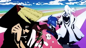 “protecting Soul Society With Shunsui Kyoraku” Wallpaper