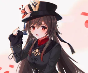 Protesting Hu Tao Pfp Wallpaper