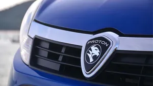 Proton Car Logo Closeup Wallpaper