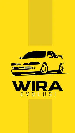 Proton_ Wira_ Evolusi_ Artwork Wallpaper