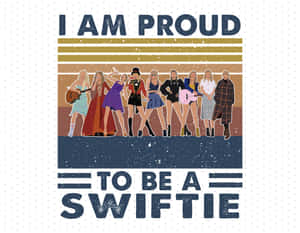 Proud Swiftie Fan Art Wallpaper