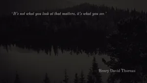 Proverbial Henry David Thomas Quote Wallpaper