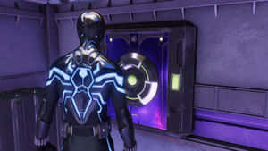 Prowler Standing Near Vault Door Wallpaper