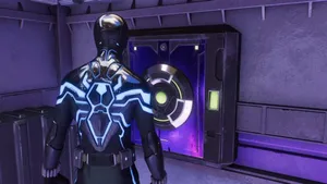 Prowler Standing Near Vault Door Wallpaper